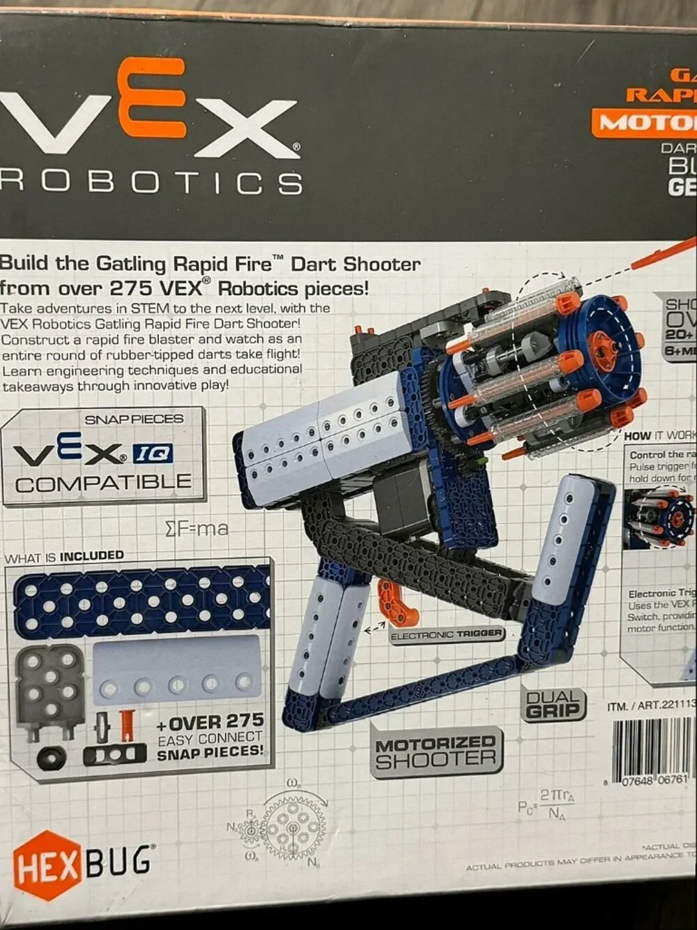 Hexbug Vex Robotics Launchers Stem Construction Kit Bundle 3 Pack